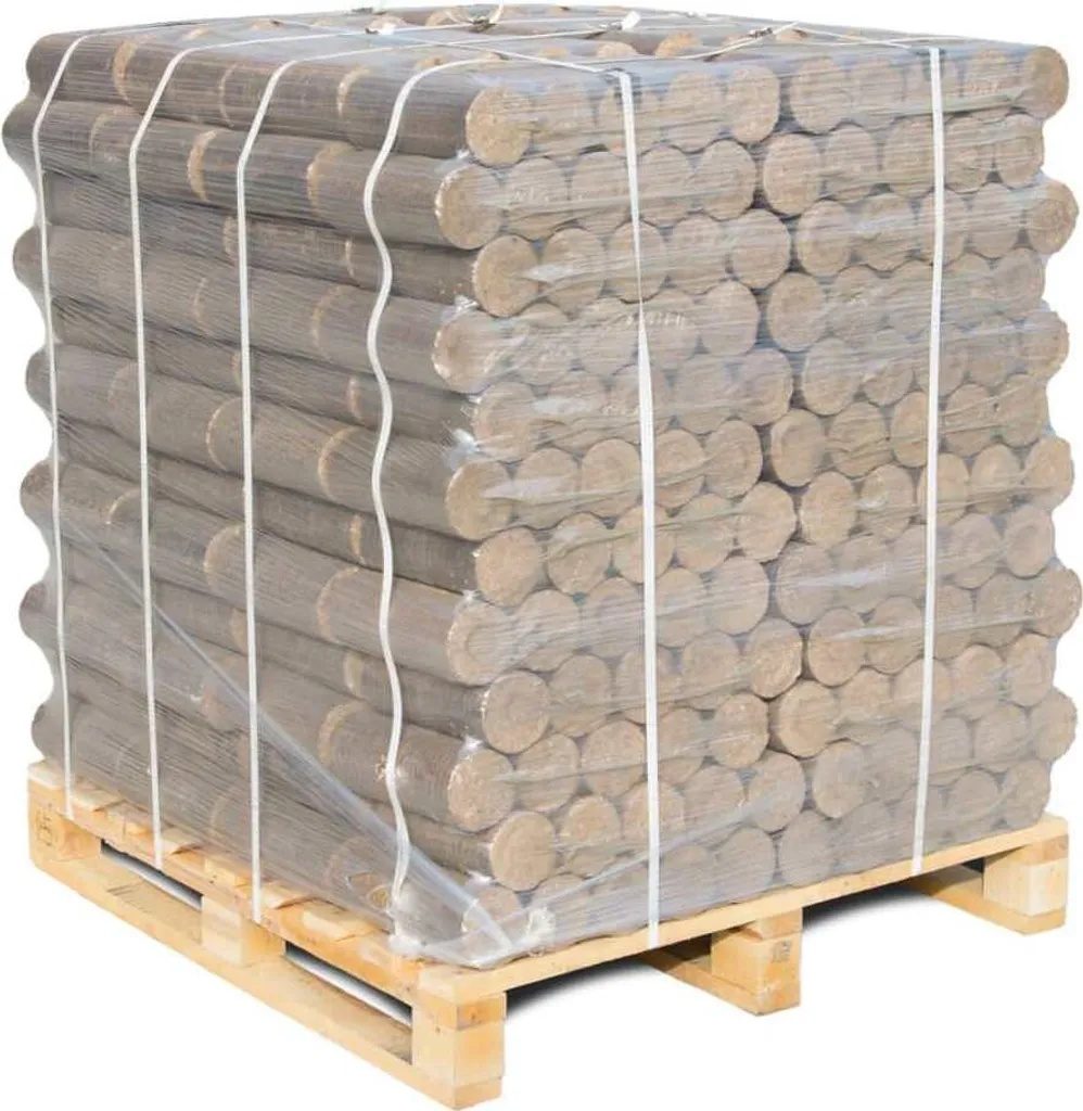 Briquettes rondes de feuillus – 96 × 10 kg